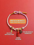"Soul Manifest" Agarwood & Pixiu Cinnabar Woven Bracelet | Fortune Charm