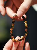 "Summit Tiger" Faceted Golden Tiger’s Eye Bracelet | The Gold Element | Leadership Talisman