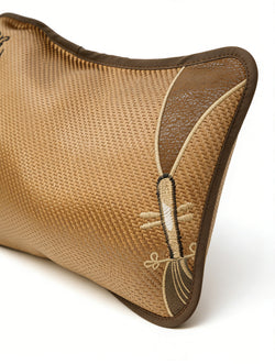 "Zen Rest" Natural Agarwood Scented Pillow | Ergonomic Cervical Support | Breathable Mesh for Deep Sleep
