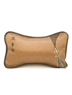 "Zen Rest" Natural Agarwood Scented Pillow | Ergonomic Cervical Support | Breathable Mesh for Deep Sleep