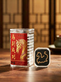 Natural Agarwood Horse-Shaped Coil Incense | Binder-Free