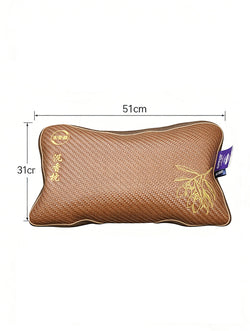 "Zen Breath" Natural Agarwood Infused Pillow - Ergonomic Sleep Aid for Stress Relief