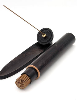 Premium Natural Black Sandalwood Incense Sticks (50g) | Luxury Black Gift Box for Stress Relief & Meditation