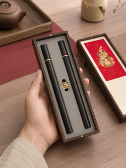Agarwood Incense Gift Set | 20g | Gourd Double-Tube Presentation