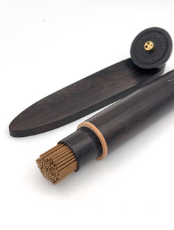 Natural Black Sandalwood Incense Sticks | 50g | Luxury Black Gift Box