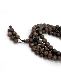 0.8-inch submerged-grade agalwood multi-coil bracelet