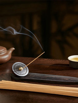 Premium Natural Black Sandalwood Incense Sticks (50g) | Luxury Black Gift Box for Stress Relief & Meditation