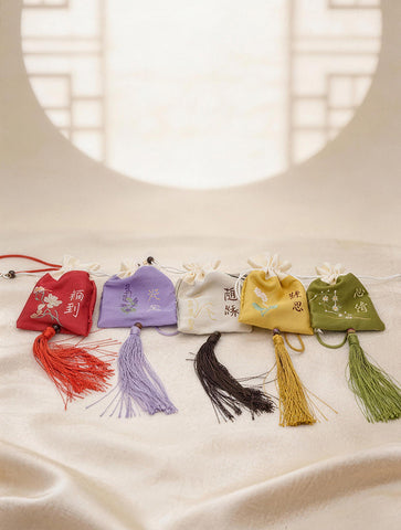 Agarwood Shavings | Jin Yi Oriental Blessing Sachet