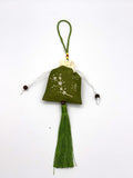 Natural Agarwood Shavings Sachet | Oriental Five-Color Blessing Pouch