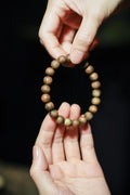 Authentic Natural Agarwood Bead Bracelet (9mm)