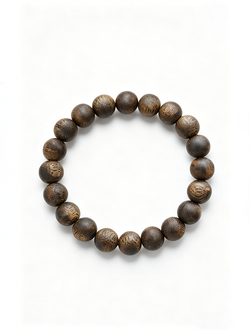 Natural Sinking Agarwood Bracelet 10mm - 13.5g High Density Oud Beads